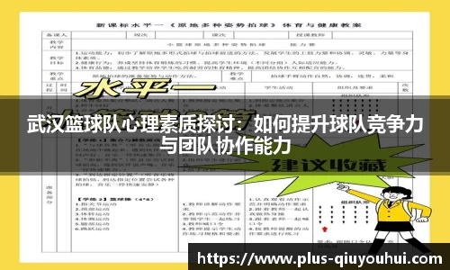 武汉篮球队心理素质探讨：如何提升球队竞争力与团队协作能力